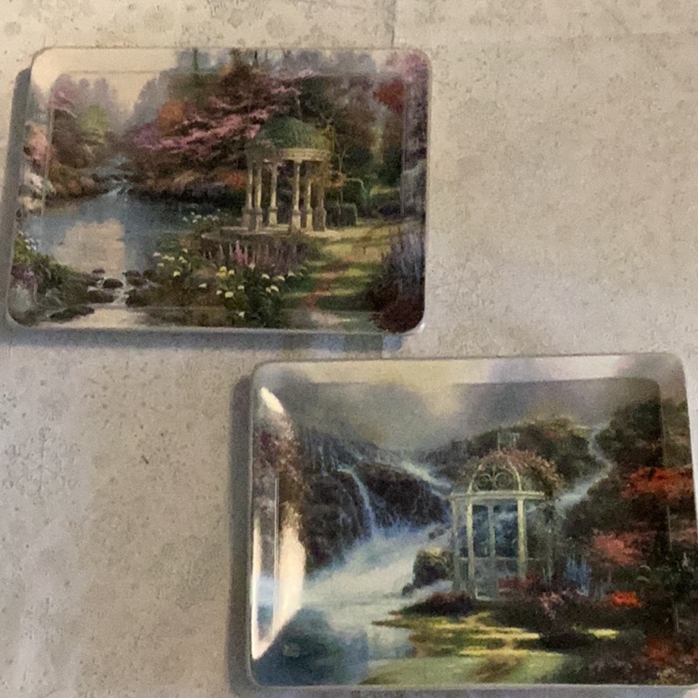 Thomas Kinkade ceramic prints